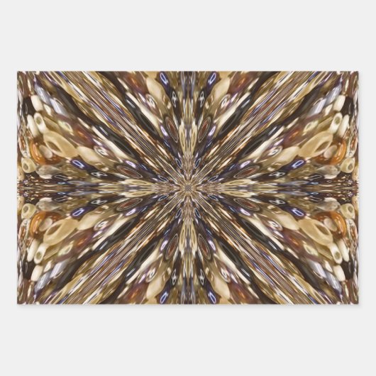 Reichtum an Saatbeads Abstraktes Muster Geschenkpapier Set (Vorderseite 2)