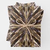 Reichtum an Saatbeads Abstraktes Muster Geschenkpapier Set (Beispiel)