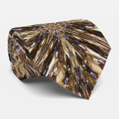 Reichtum an Saatbeads Abstraktes Muster Krawatte (Gerollt)