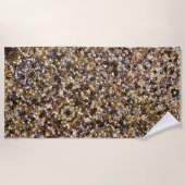 Reichtum an Saatbeeren Strandtuch (Vorderseite)