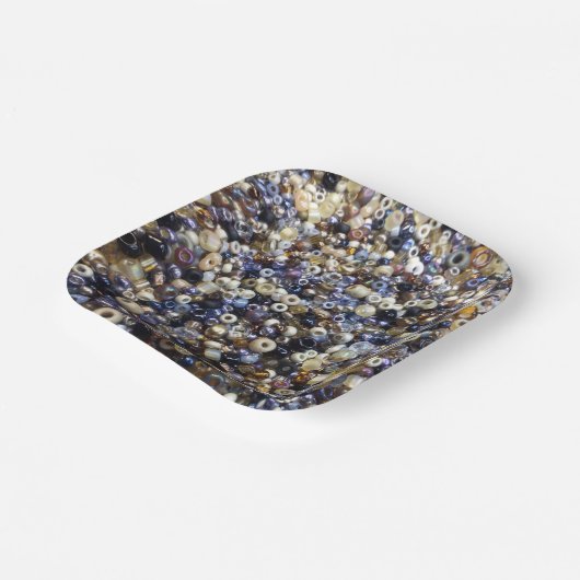 Reichtum an Saatgut Pappteller (Gewinkelt)