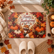 Reichtum der Herbst-Fuchs-Dankbarkeits-Illustratio