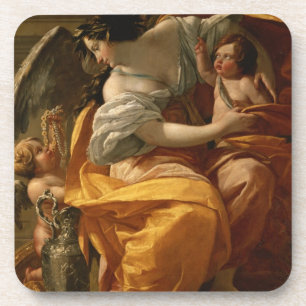 Reichtum (Öl auf Leinwand) Getränkeuntersetzer