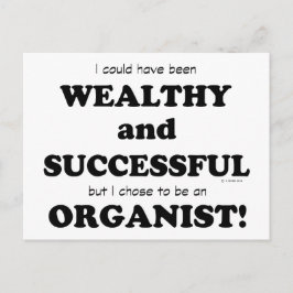Reichtum und Erfolg des Organismus Postkarte