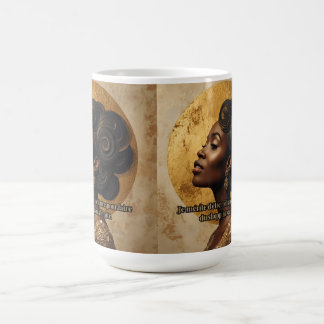 Reichtum und Luxus-Mentalität Inspirierender Druck Kaffeetasse