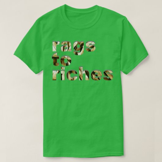 Reichtümer T-Shirt (Design vorne)