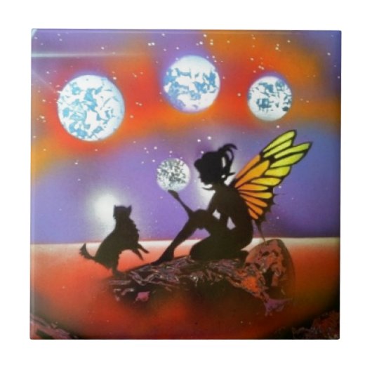 Reichweite Fliese (Vorderseite)