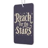 Reichweite für die Himmelstypografie Kunst Autolufterfrischer (Links)