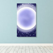 Reichweite für die Mondkanavas Leinwanddruck (Insitu (Holzboden))