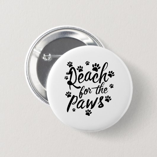 Reichweite für die Paws-Typografie Button (Vorne & Hinten)