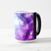 Reichweite für die Sterne! Galaxie-Kaffee-Tasse Verwandlungstasse (VorderseiteRechts)