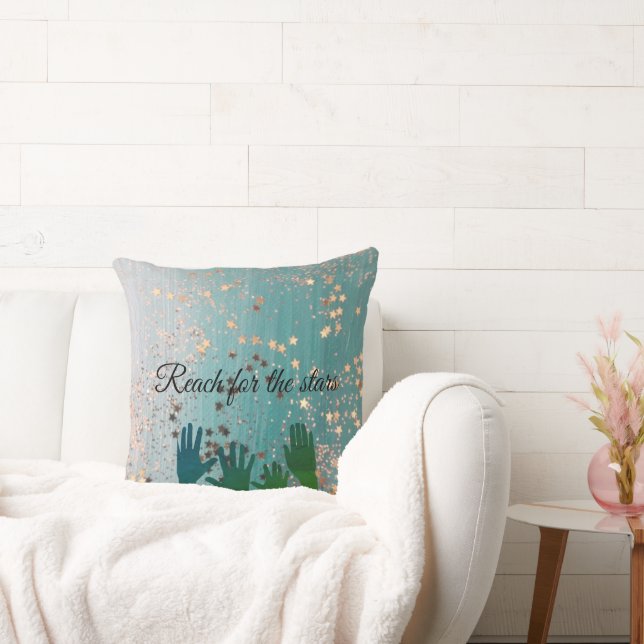 Reichweite für die Sterne werfen Kissen (Liege)