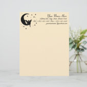 Reichweite für die Sternenbriefe Briefbogen (Stehend Vorderseite)