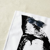 Reichweite Strandtuch (Beispiel)