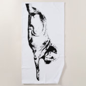 Reichweite Strandtuch (Vorderseite)