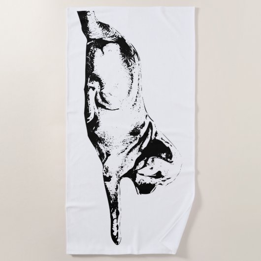 Reichweite Strandtuch (Vorderseite)