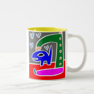 Reichweite Zweifarbige Tasse