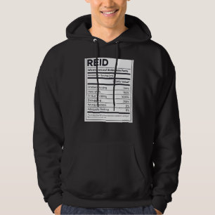Reid Ernährungsinformation Problem lösen Hoodie