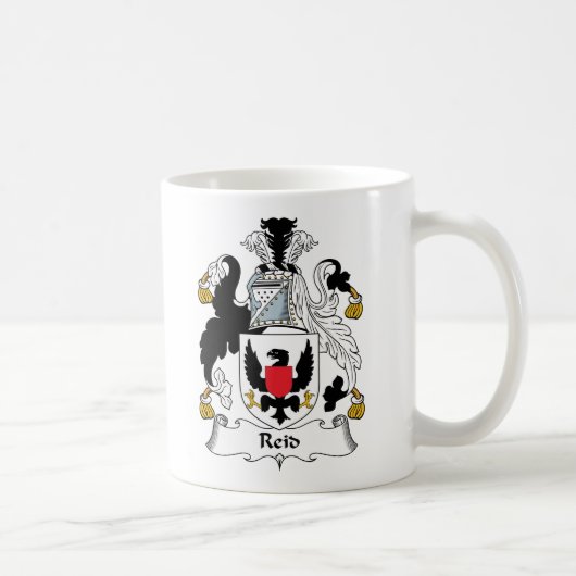 Reid Familienwappen Kaffeetasse (Rechts)