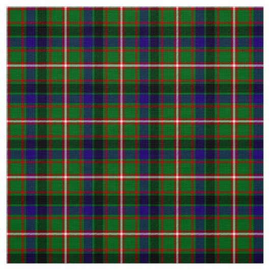Reid Green Tartan Stoff (Muster)