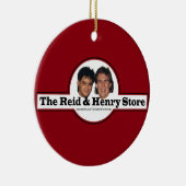 Reid u. die Henry-Speicher-Weihnachtsverzierung Keramik Ornament (Rechts)