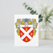 Reide-Wappen (mantled) Postkarte (Stehend Vorderseite)