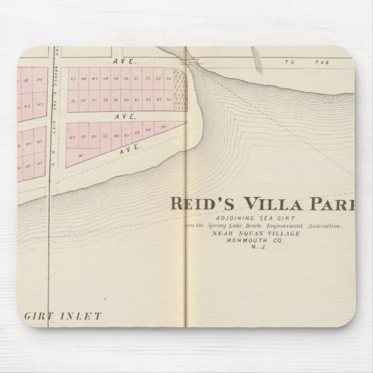 Reid's Villa Park, NJ Mousepad (Vorne)
