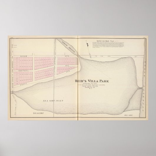 Reid's Villa Park, NJ Poster (Vorne)