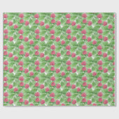 Reif, Beeren, Himbeeren Geschenkpapier (Flach)