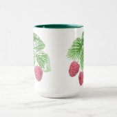 Reif, Beeren, Himbeeren Tasse (Zentrum)