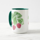 Reif, Beeren, Himbeeren Tasse (Vorderseite Links)