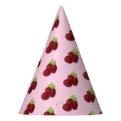 Reif Himbeere Rote Himbeeren Berry Frucht Druck Partyhütchen (Links)
