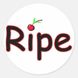 reif runder aufkleber