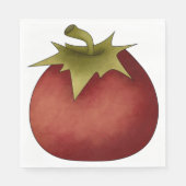 Reif Tomato Papier Napkins Serviette (Vorderseite)