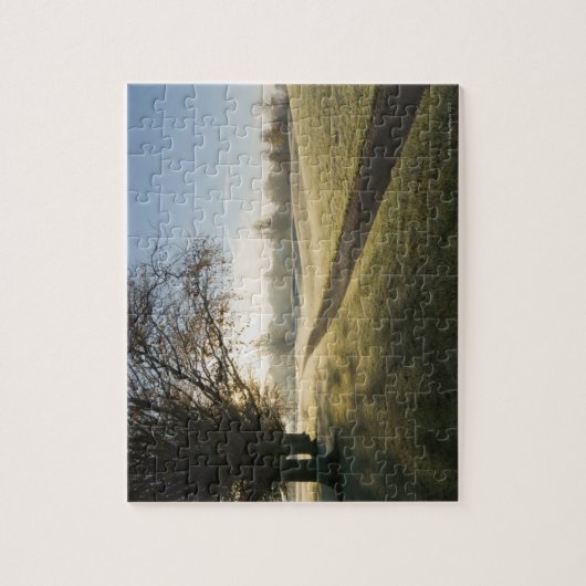 Reifbedeckter Golfplatz Puzzle (Vertikal)