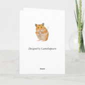 Reife Couple Dancing, Grußkarte Feiertagskarte (Rückseite)