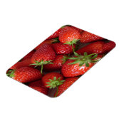 Reife Erdbeeren Magnet (Linke Seite)