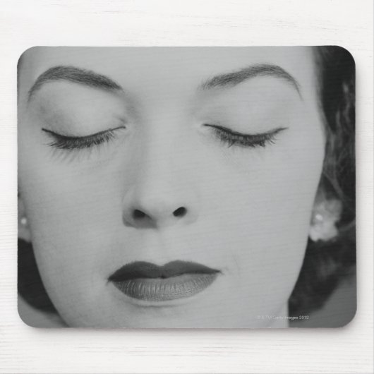 Reife Frau 2 Mousepad (Vorne)