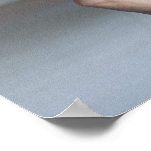 Reife Frau, die trainiert Poster (Ecke)