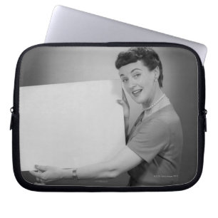 Reife Frau Laptopschutzhülle