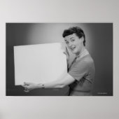 Reife Frau Poster (Vorne)