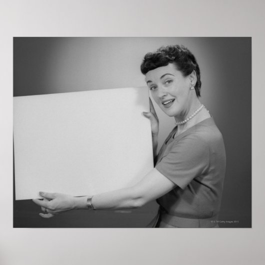 Reife Frau Poster (Vorne)