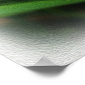 Reife Himbeere Poster (Ecke)