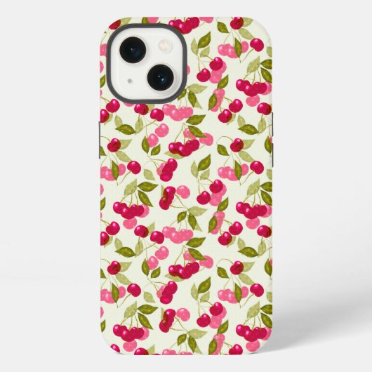 Reife Kirsche iPhone Hülle (Rückseite)