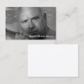 Reife Modellagentur-Visitenkarte Visitenkarte (Vorne/Hinten)