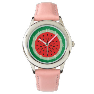 Reife rote armbanduhr
