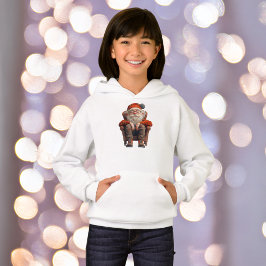 Reife Santa 2 Girl's Hoodie