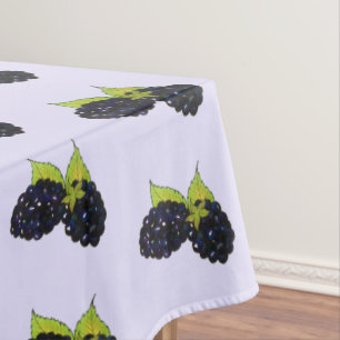 Reife Sommer BlackBerry BlackBerry Berry Berries Tischdecke