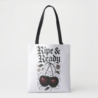 Reife und fertige Kirschen Gothic Grafik
