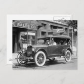 Reifen, 1922 postkarte (Vorne/Hinten)